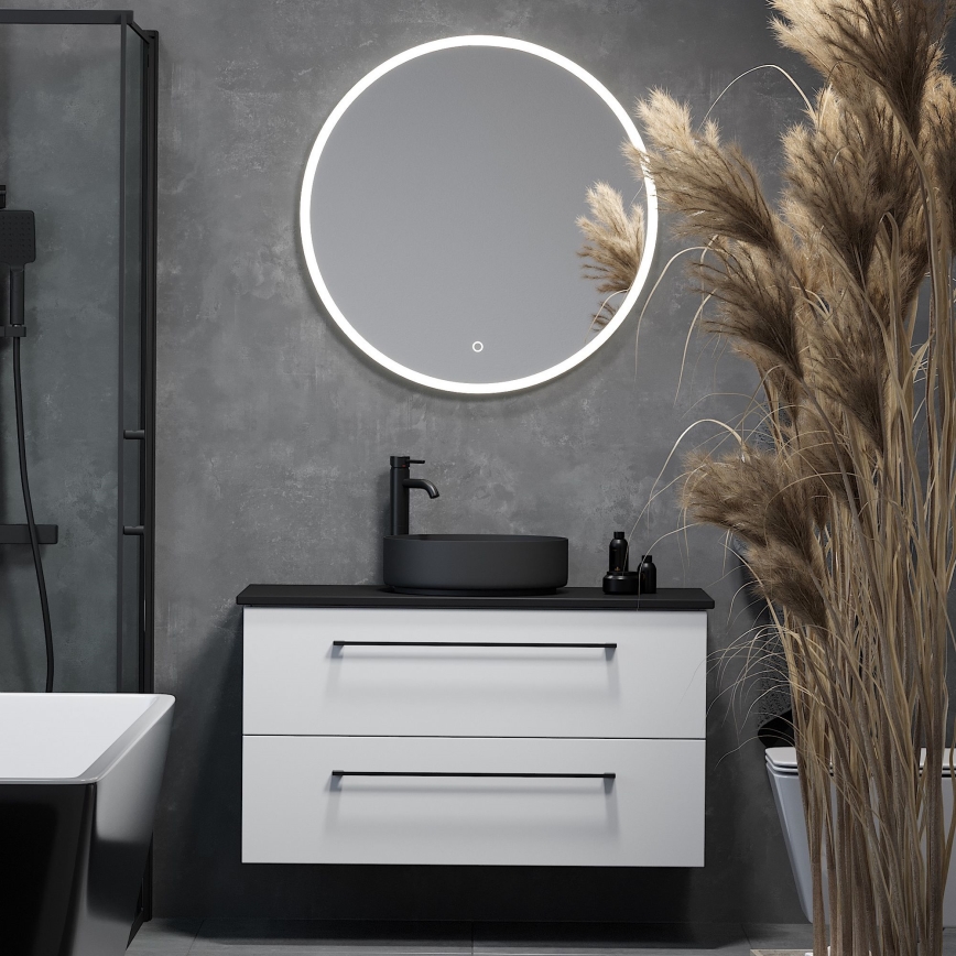 BATH DELUXE 01-080-08-58-00 - LED Badeværelsesspejl med lys FORNAES LED/13,8W/230V IP44