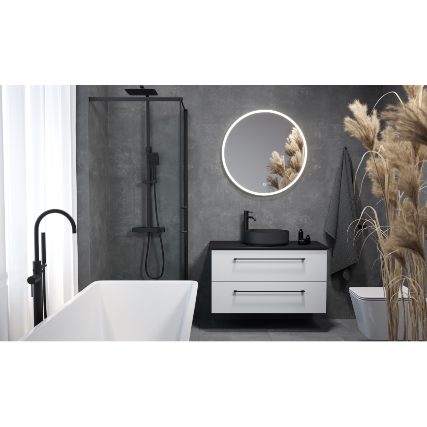 BATH DELUXE 01-080-08-58-00 - LED Badeværelsesspejl med lys FORNAES LED/13,8W/230V IP44