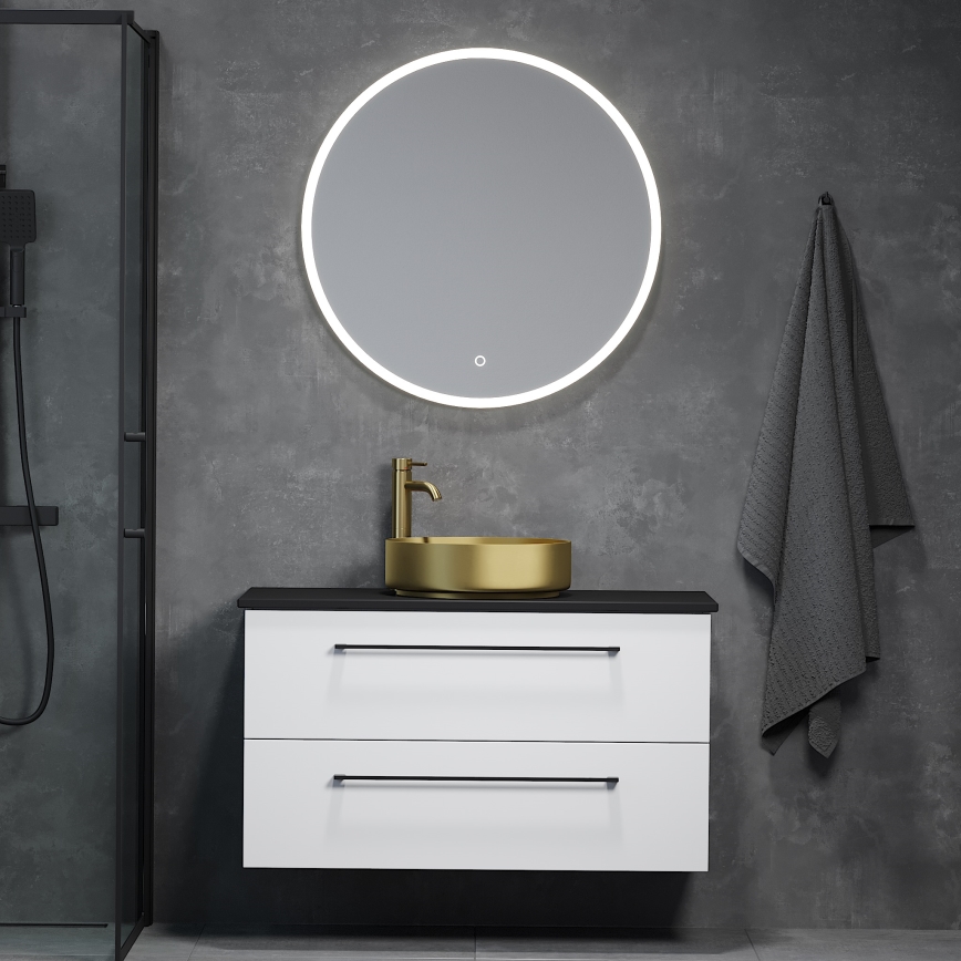 BATH DELUXE 01-080-08-58-00 - LED Badeværelsesspejl med lys FORNAES LED/13,8W/230V IP44