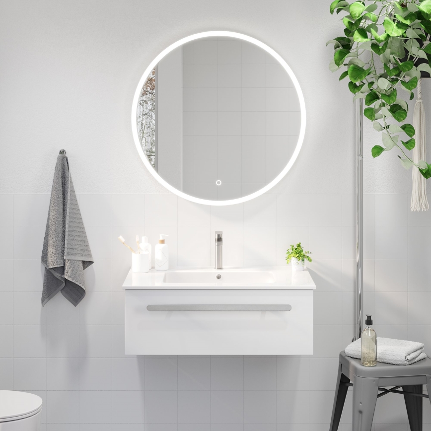 BATH DELUXE 01-080-08-58-00 - LED Badeværelsesspejl med lys FORNAES LED/13,8W/230V IP44