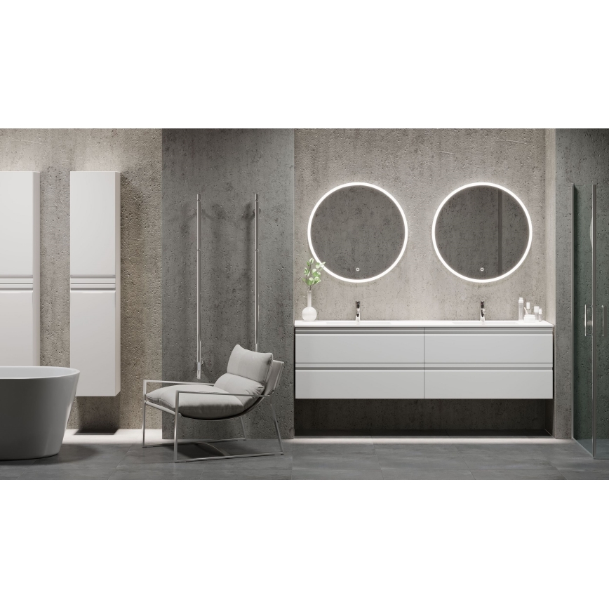 BATH DELUXE 01-080-08-58-00 - LED Badeværelsesspejl med lys FORNAES LED/13,8W/230V IP44
