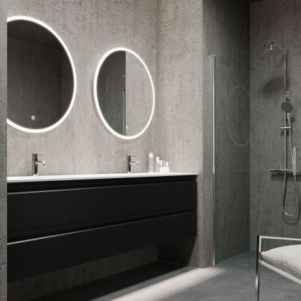 BATH DELUXE 01-080-08-58-00 - LED Badeværelsesspejl med lys FORNAES LED/13,8W/230V IP44