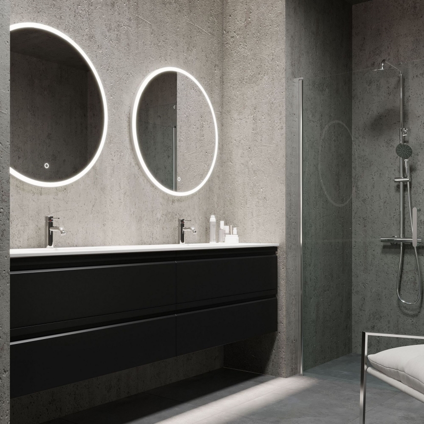 BATH DELUXE 01-080-08-58-00 - LED Badeværelsesspejl med lys FORNAES LED/13,8W/230V IP44