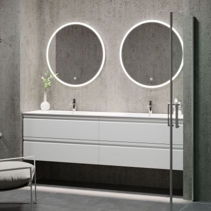 BATH DELUXE 01-080-08-58-00 - LED Badeværelsesspejl med lys FORNAES LED/13,8W/230V IP44
