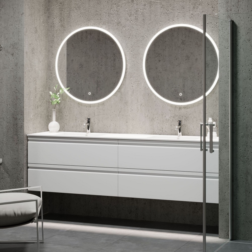 BATH DELUXE 01-080-08-58-00 - LED Badeværelsesspejl med lys FORNAES LED/13,8W/230V IP44