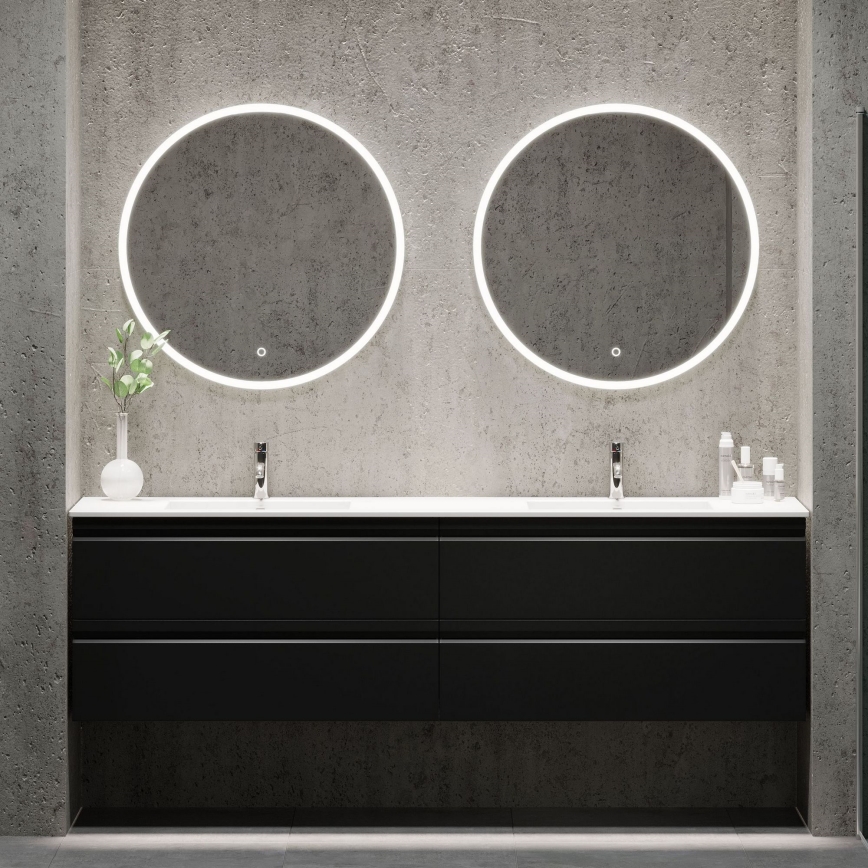 BATH DELUXE 01-080-08-58-00 - LED Badeværelsesspejl med lys FORNAES LED/13,8W/230V IP44