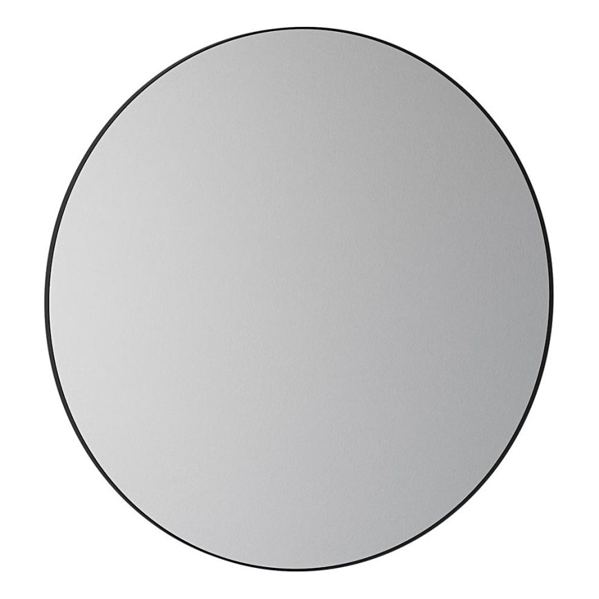 BATH DELUXE 01-080-09-02-00 - Badeværelsesspejl BORGSTED diameter 80 cm sort