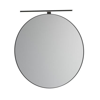 BATH DELUXE 01-080-09-02-00 - Badeværelsesspejl BORGSTED diameter 80 cm sort