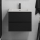 BATH DELUXE 03-060-63-02-01 - Badeværelsesskab med håndvask KENWOOD 61 cm mat sort