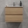 BATH DELUXE 03-060-64-86-01 - Badeværelsesskab med håndvask KENWOOD 61 cm eg