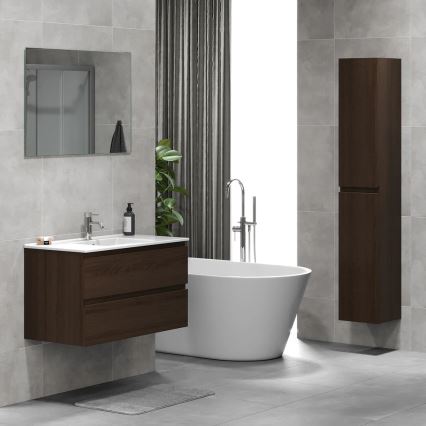 BATH DELUXE 04-030-64-84-01 - Badeværelsesskab KENWOOD 186 cm valnød