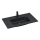 BATH DELUXE 06-080-27-02-00 - Nedfældet håndvask HYGE 81x46 cm keramik/sort