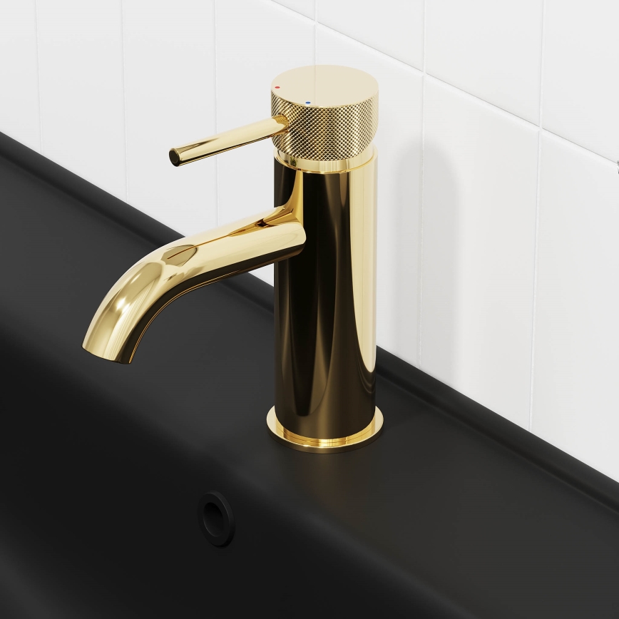 BATH DELUXE 28-005-03-64-00 - Hane ANHOLT 15,6 cm skinnende messing