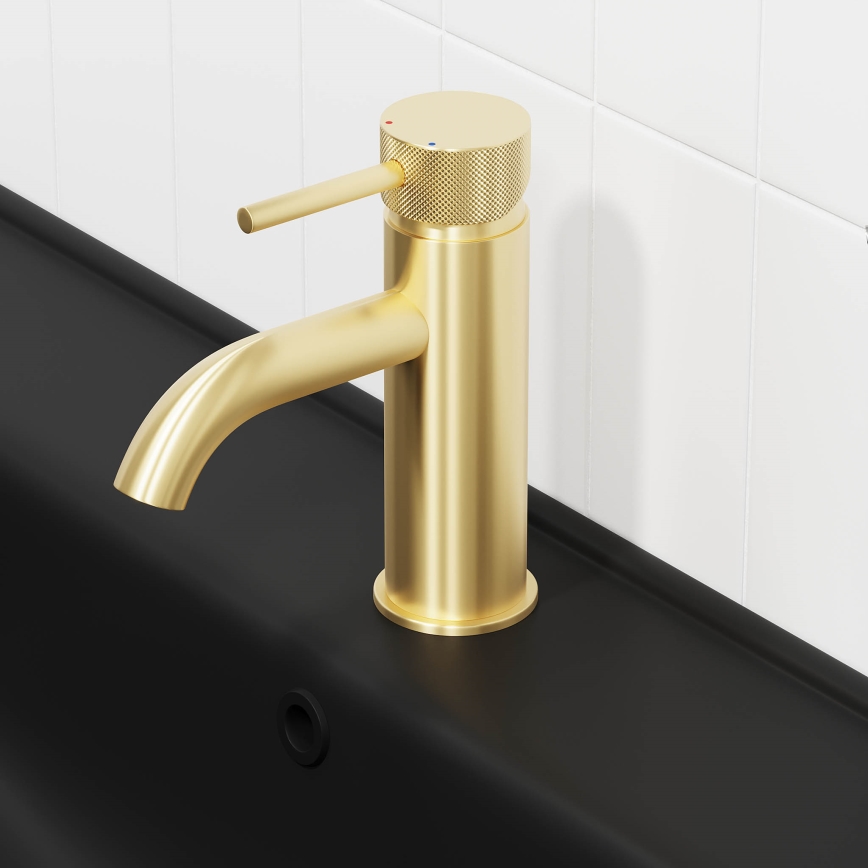 BATH DELUXE 28-005-03-70-00 - Hane ANHOLT 15,6 cm børstet messing