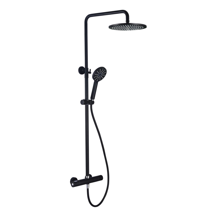BATH DELUXE 31-120-05-02-00 - Brusesæt med termostathane DRAGOR mat sort