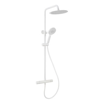 BATH DELUXE 31-120-07-01-00 - Brusesæt med termostathane DRAGOR mat hvid