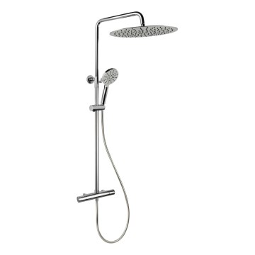 BATH DELUXE 31-120-09-60-00 - Brusesæt med termostathane DRAGOR skinnende krom