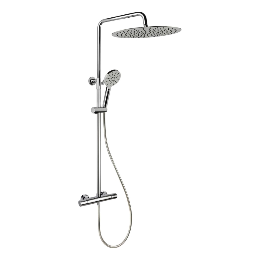BATH DELUXE 31-120-13-60-00 - Brusesæt med termostathane DRAGOR skinnende krom
