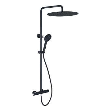 BATH DELUXE 31-120-13-63-00 - Brusesæt med termostathane DRAGOR mat sort