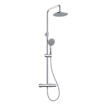 BATH DELUXE 31-130-41-60-02 - Brusesæt med hane HOUSTON skinnende krom