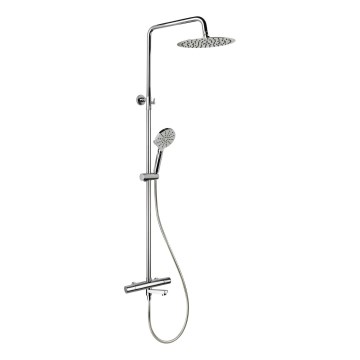 BATH DELUXE 31-160-11-60-00 - Brusesæt med termostathane DRAGOR skinnende krom