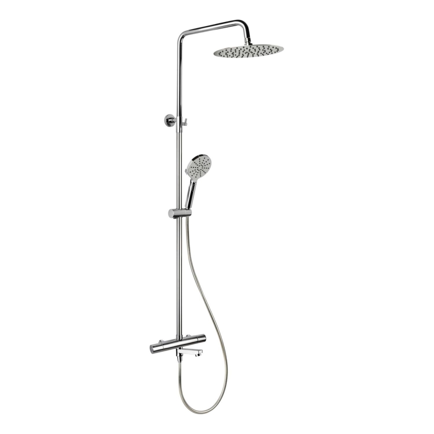 BATH DELUXE 31-160-11-60-00 - Brusesæt med termostathane DRAGOR skinnende krom