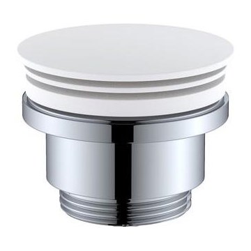 BATH DELUXE 33-004-05-01-04 - Afløb til håndvask RODBY diameter 6,6 cm hvid