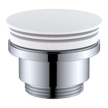 BATH DELUXE 33-004-05-01-04 - Afløb til håndvask RODBY diameter 6,6 cm hvid