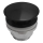 BATH DELUXE 33-004-05-02-04 - Afløb til håndvask RODBY diameter 6,6 cm sort