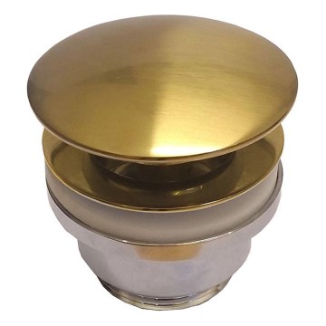 BATH DELUXE 33-004-05-64-04 - Håndvask waste RODBY diameter 6,6 cm skinnende messing