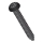 BATH DELUXE 54-045-00-02-12 - SÆT 50x Skruer til akustiske paneler T25 4,6x45 mm lakeret sort