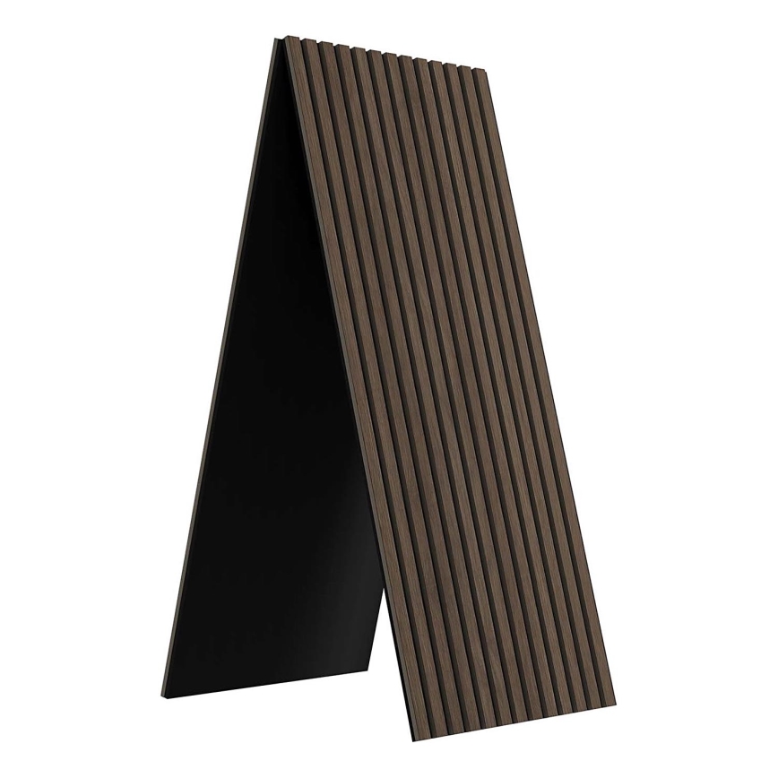 BATH DELUXE 54-240-11-84-12 - Akustisk vægpanel VASALUND 240x52 cm valnød
