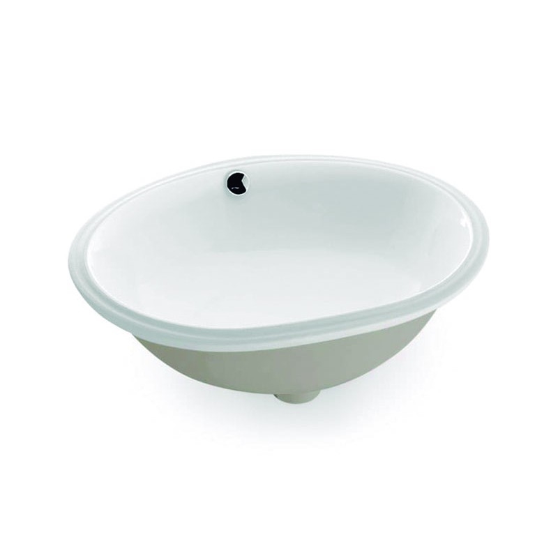 Bathco 0053 - Nedfældet håndvask ANCONA 55 x 41 cm porcelæn/hvid