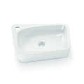 Bathco 4001 - Håndvask til bordplade ARAGON 50x40,5 cm porcelæn/hvid