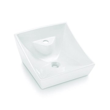 Bathco 4002 - Vask til bordplade SORIA 40x41 cm porcelæn/hvid