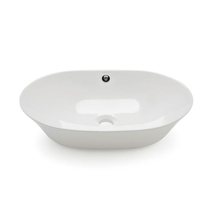 Bathco 4038 - Håndvask til bordplade TOULOUSE 59x42 cm porcelæn/hvid