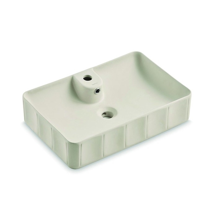 Bathco 4161 - Vask til bordplade CIRCUS 61x40,5 cm porcelæn/beige