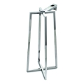 Bathco 8216 - Sokkel til håndvask VOLTA 76x40 cm stål/poleret krom