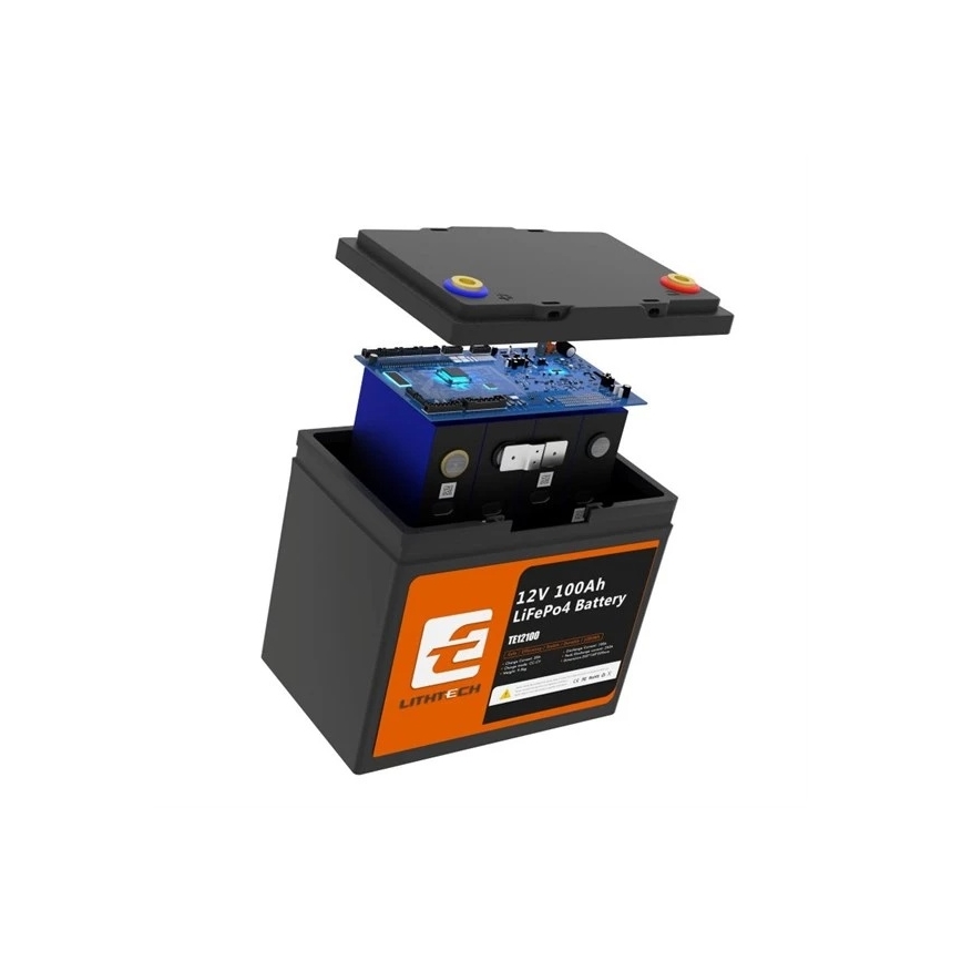Batteri LiFePO4 12,8V/100Ah