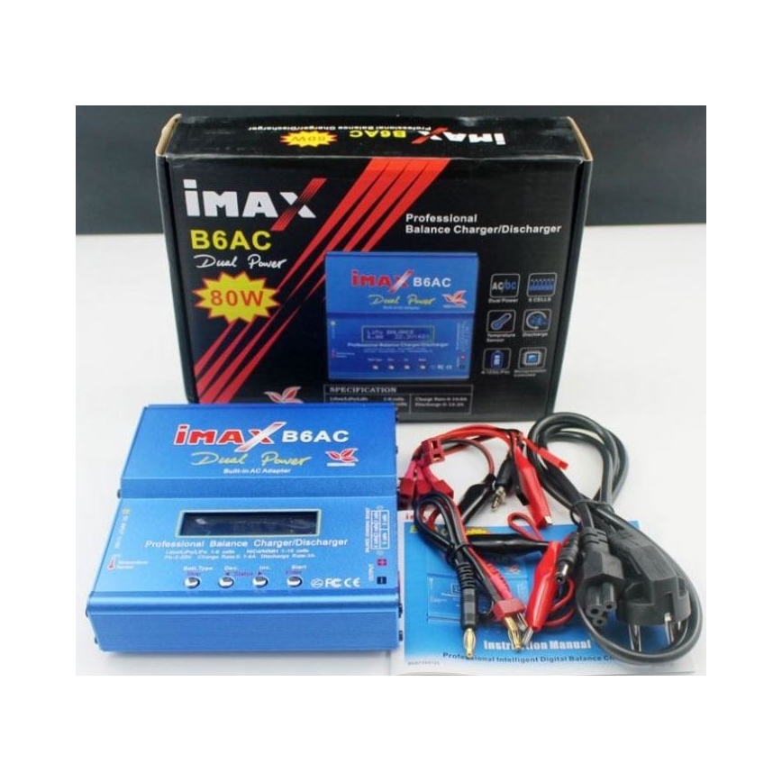 Batterioplader 80W/11–18V/230V