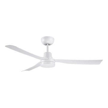 BAYSIDE 21301349 - Loftventilator CALYPSO Ø 122 cm hvid + fjernbetjening
