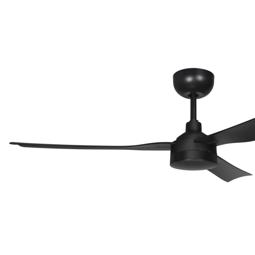 BAYSIDE 21301449 - Loftventilator CALYPSO Ø 122 cm sort + fjernbetjening