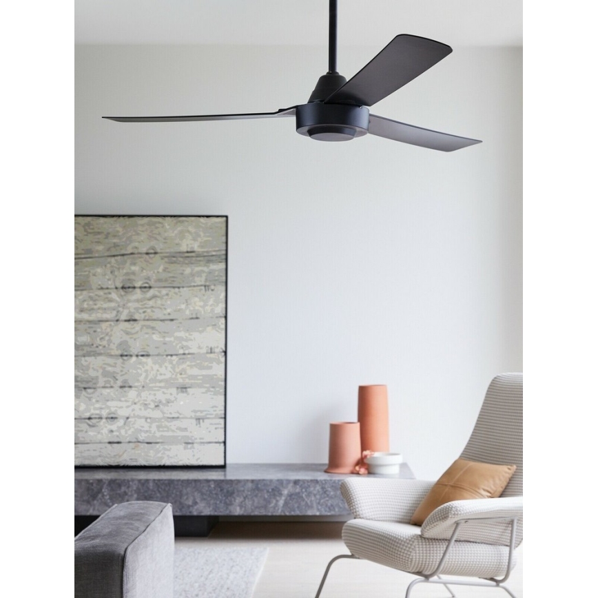 BAYSIDE 213017 - Loftventilator CALYPSO sort Ø 122 cm