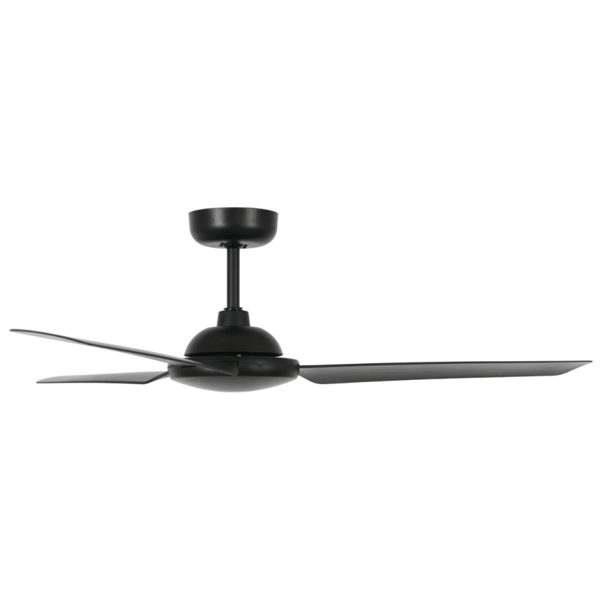 BAYSIDE 51302449 - Loftventilator SOMERSET Ø 122 cm sort + fjernbetjening