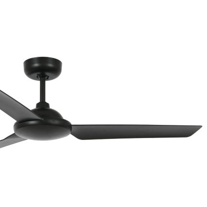 BAYSIDE 51302449 - Loftventilator SOMERSET Ø 122 cm sort + fjernbetjening