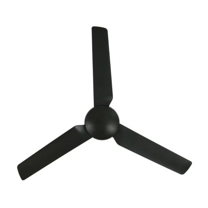 BAYSIDE 51302449 - Loftventilator SOMERSET Ø 122 cm sort + fjernbetjening