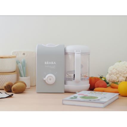 Beaba - 2-i-1 dampkoger BABYCOOK EXPRESS grå