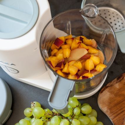 Beaba – 2-i-1 dampkoger BABYCOOK NEO, grøn/hvid