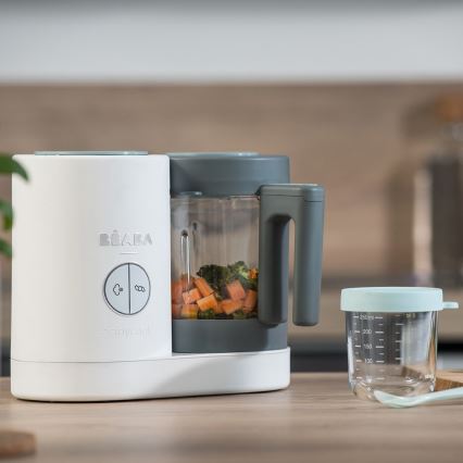 Beaba – 2-i-1 dampkoger BABYCOOK NEO, grøn/hvid