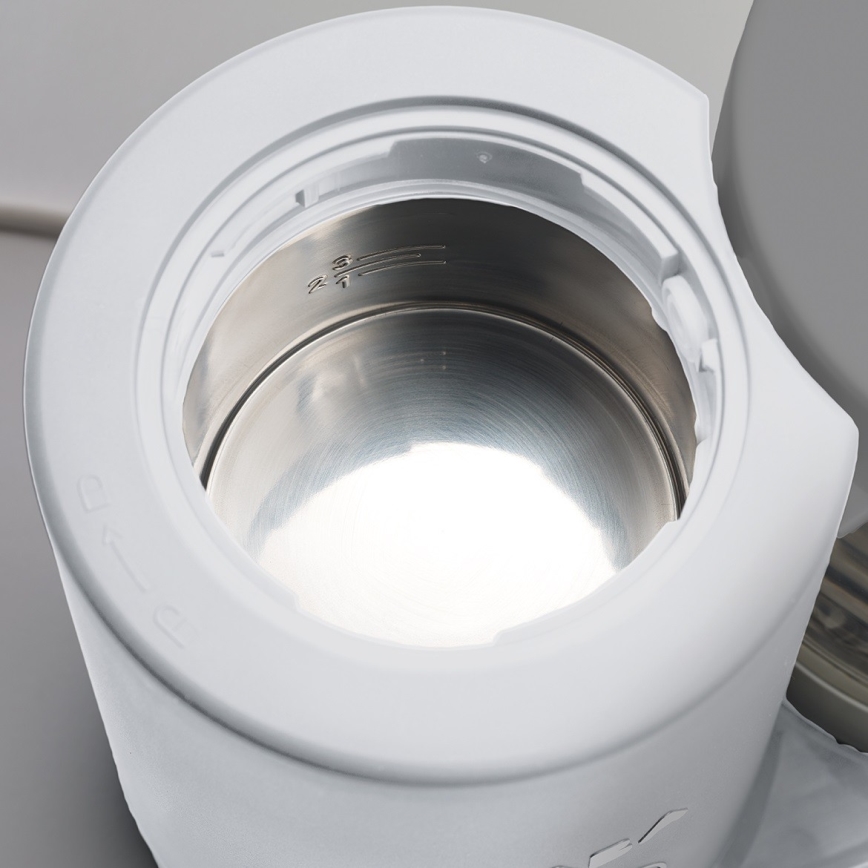 Beaba - 2-i-1 dampkoger BABYCOOK NEO hvid/grå